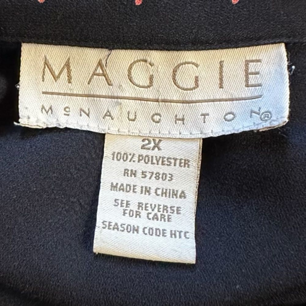 Maggie McNaughton Button Down Shirt size 2X - Picture 5 of 5